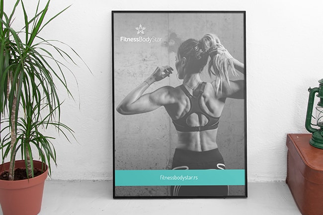 poster-design fitness body star
