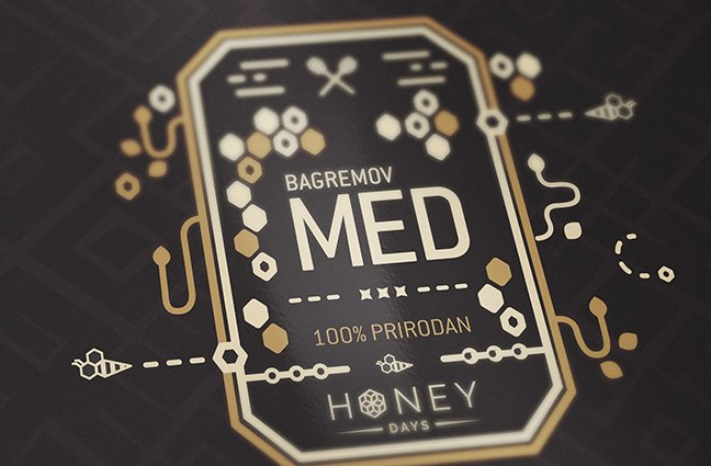 honeydays etikettengestaltung für honig