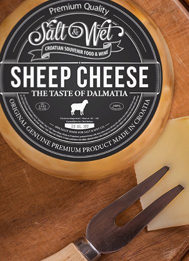 schafkäse etikettedesign