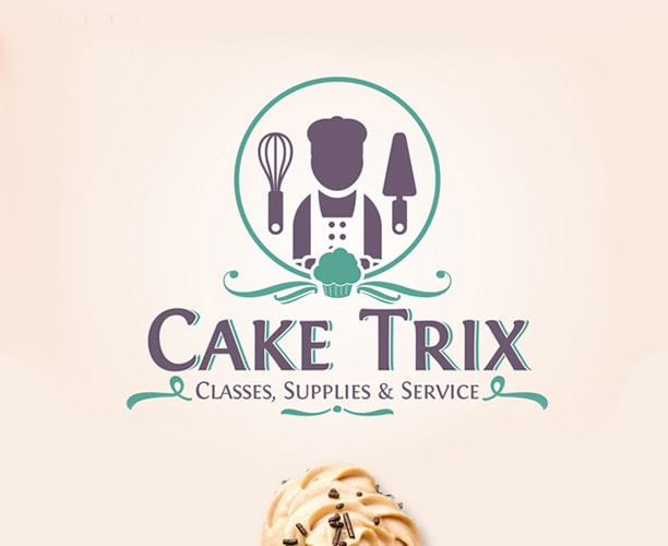 Cake Trix Unternehmensidentität