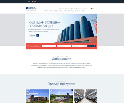 agencija za privatizaciju webdesign