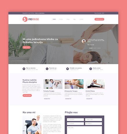 prophysio webpräsentation erstellen