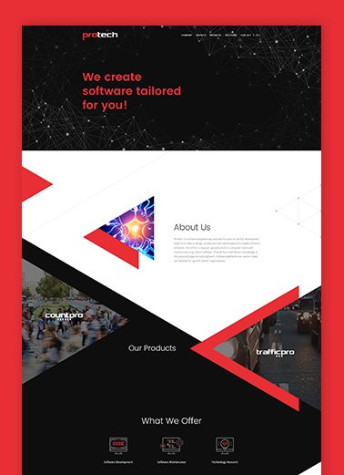 protech webpräsentation