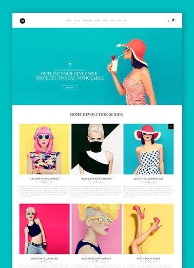 kundenspezifisches wordpress thema-design