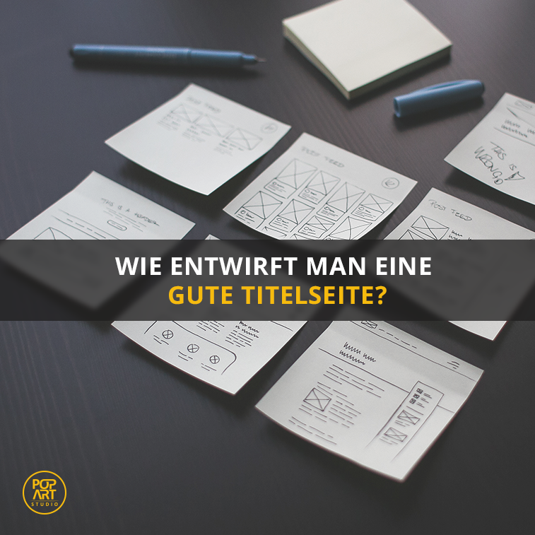 Wie entwirft man eine gute Titelseite?