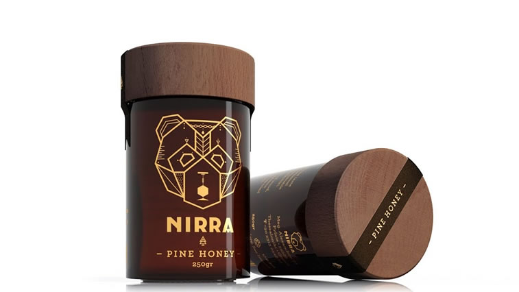 Etiketten für Honig nirra honey 3