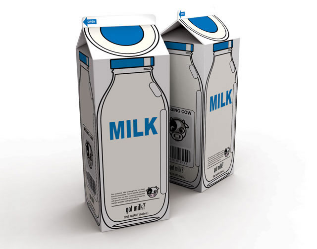 Kreative Beispiele für Milchverpackungen 19