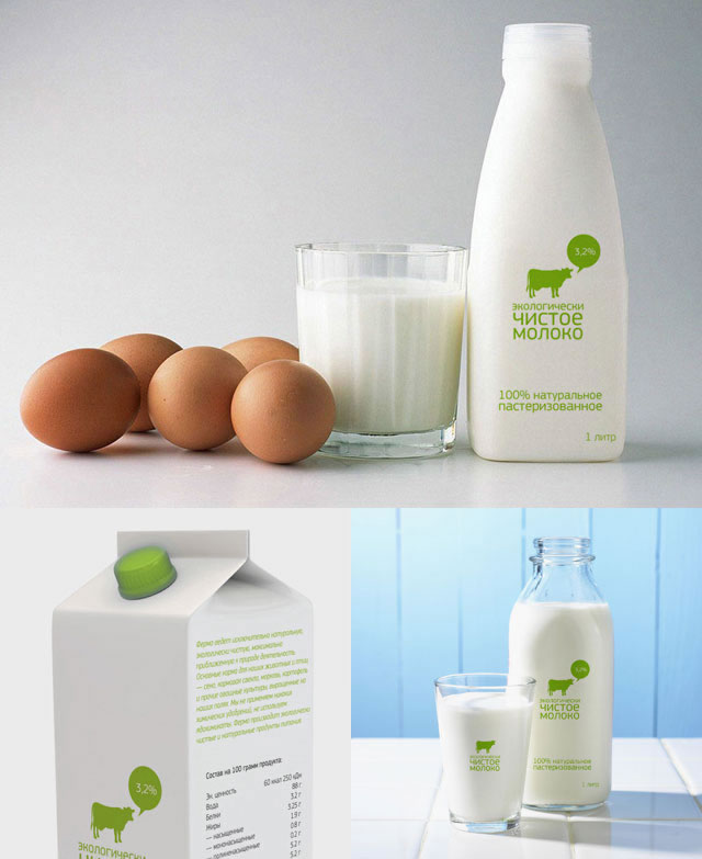 Kreative Beispiele für Milchverpackungen 20