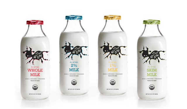 Kreative Milchverpackungen Beispiele 28