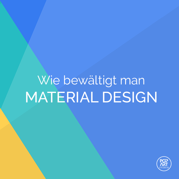 Wie bewältigt man Materialdesign?