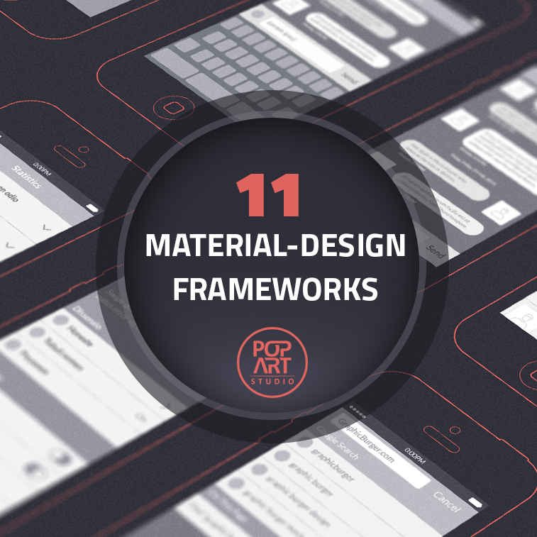 11 Materialdesign-Frameworks