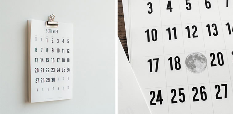 Kreative Beispiele für Kalender-Design 10