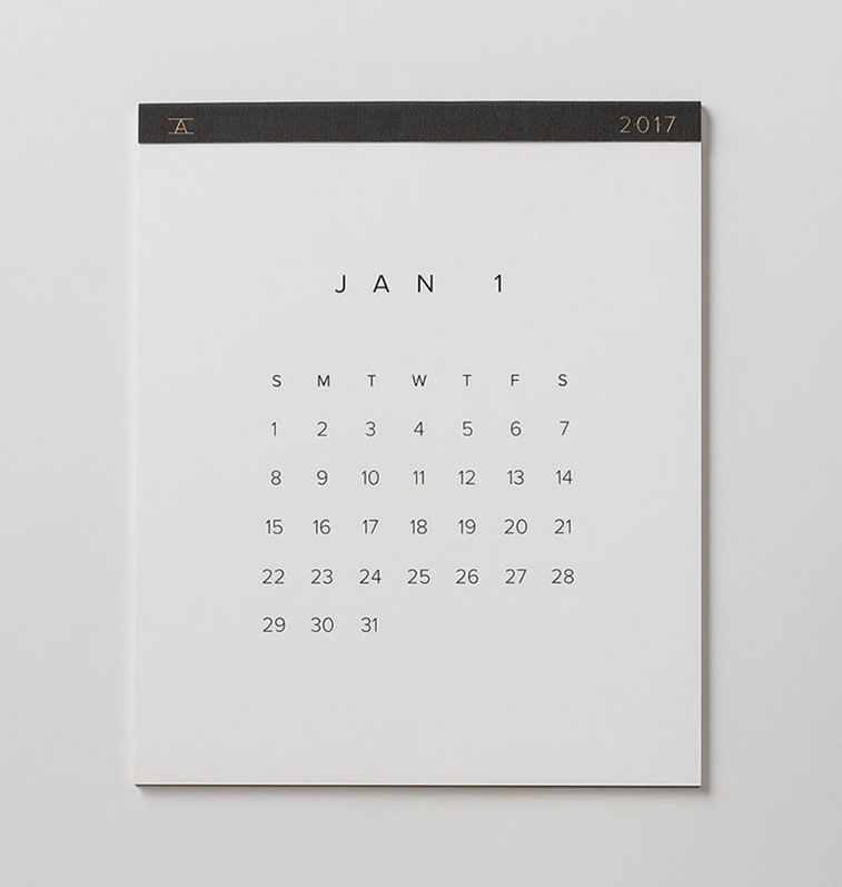 Kreative Beispiele für Kalender-Design 4