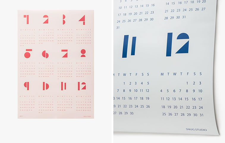 Kreative Beispiele für Kalender-Design 5