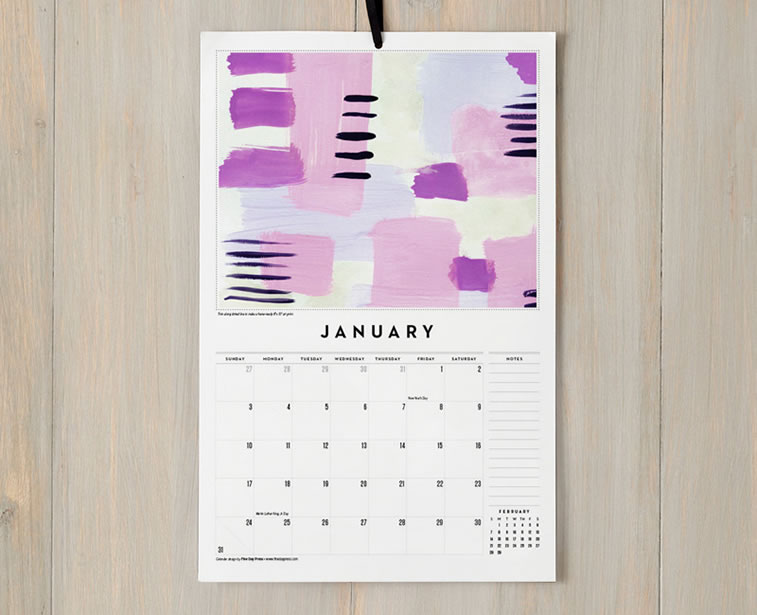 Kreative Beispiele für Kalender-Design 9