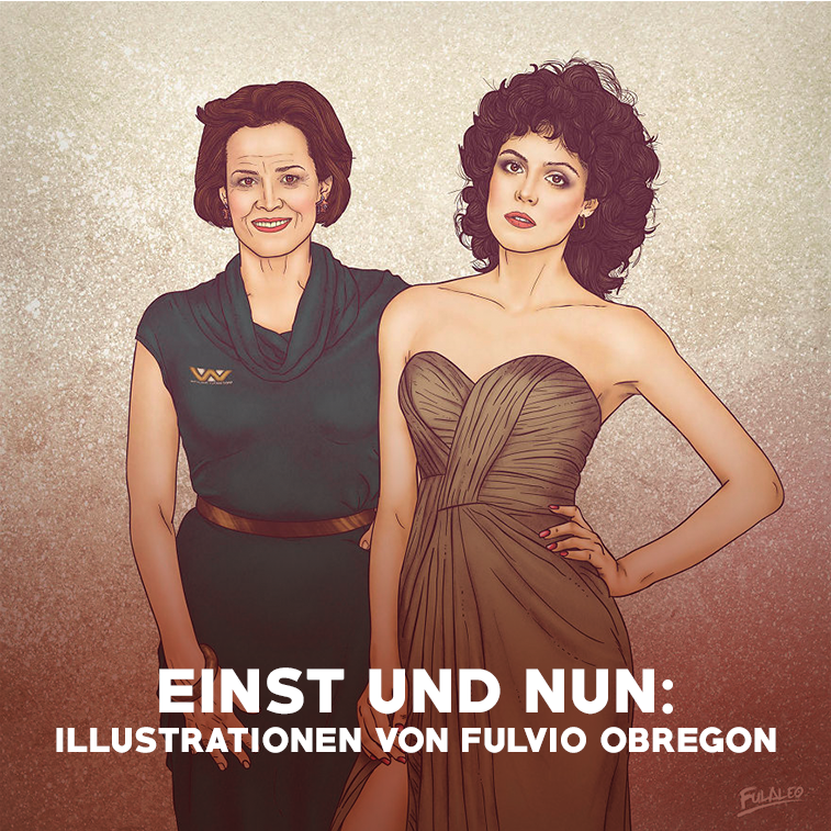 Einst und nun: Illustrationen von Fulvio Obregon