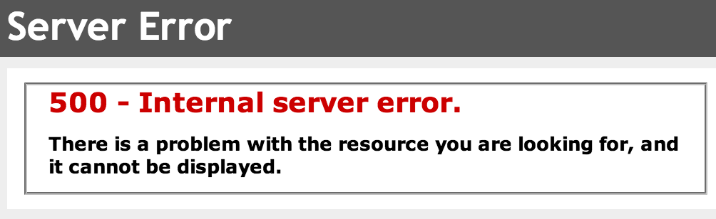 500-internal-server-error