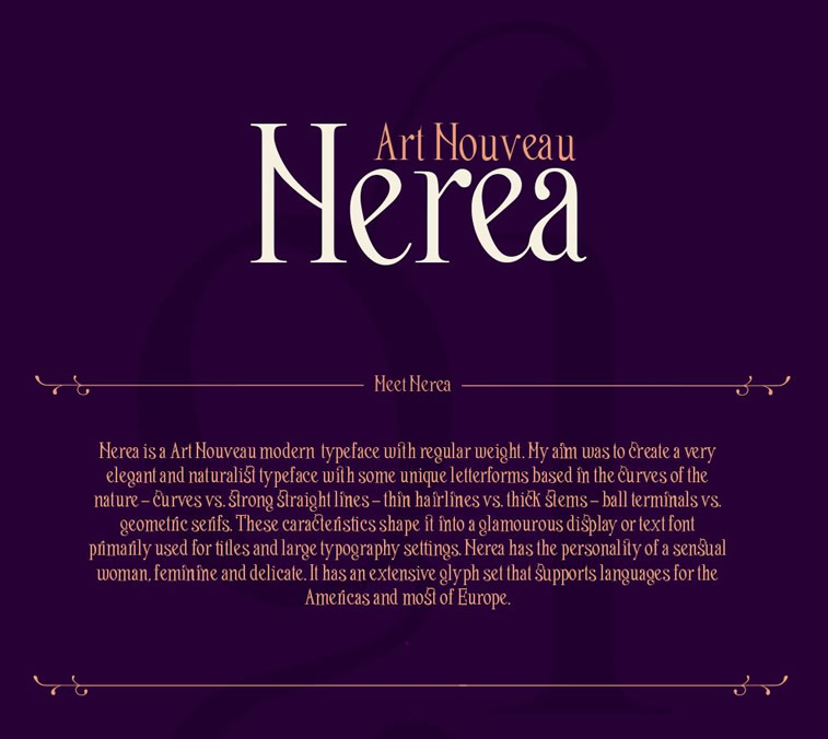 art-nouveau-nerea-font