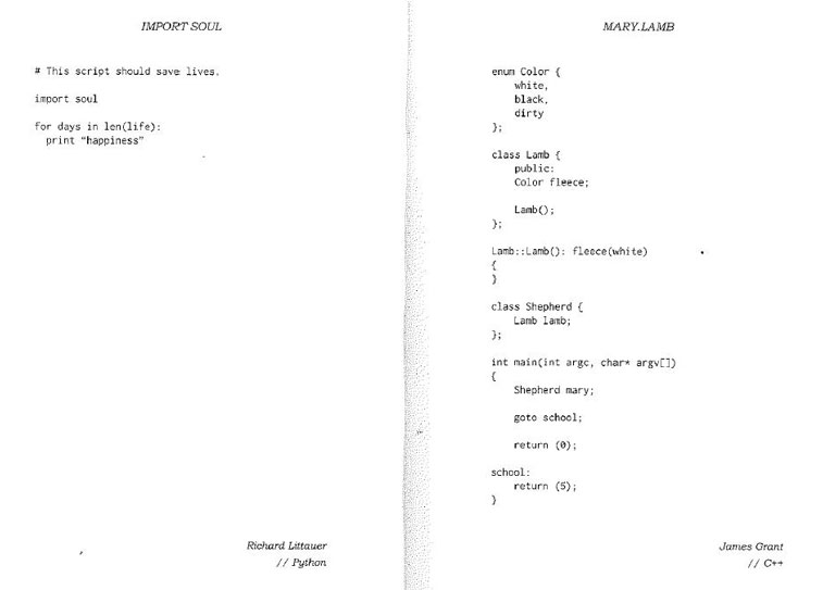 Code poems 2