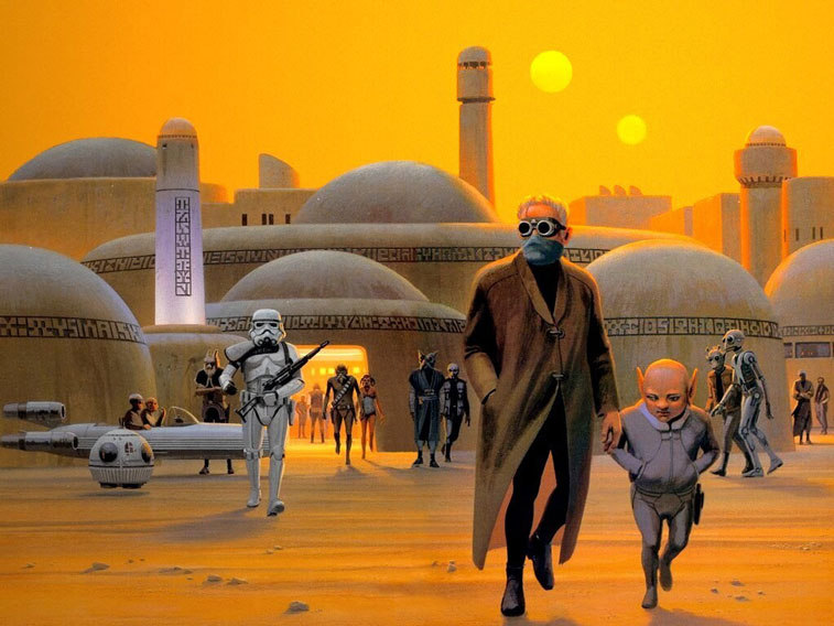 Ralph McQuarrie Star Wars 3