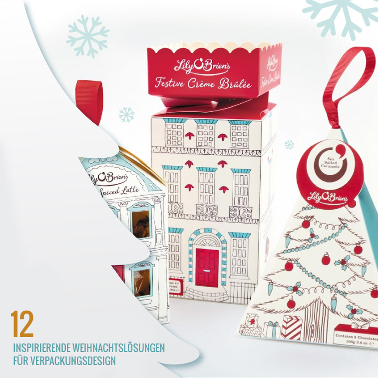 12 inspirierende Weihnachtslösungen für Verpackungsdesign