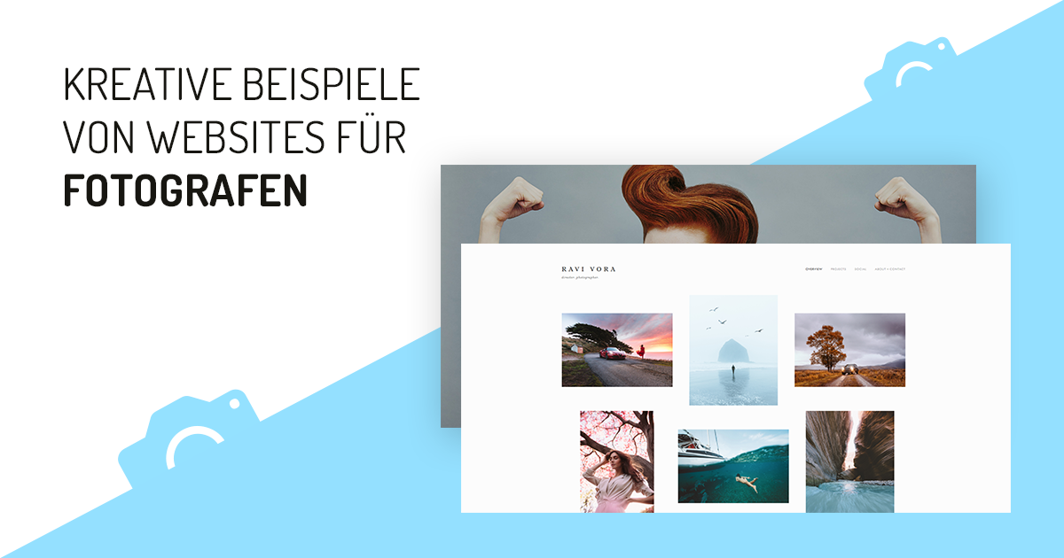 Kreative Beispiele Von Websites Fur Fotografen