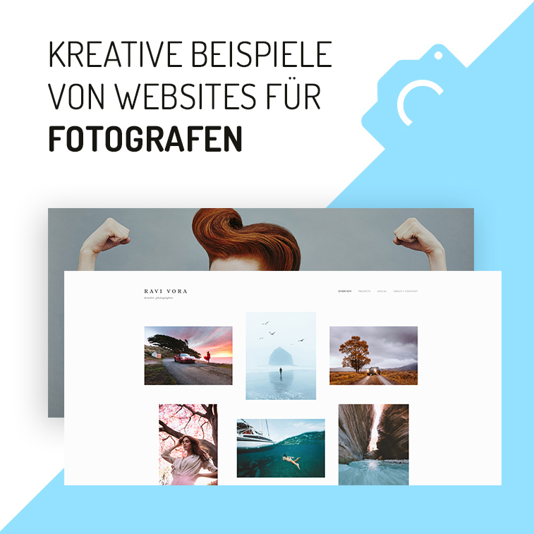 Kreative Beispiele Von Websites Fur Fotografen