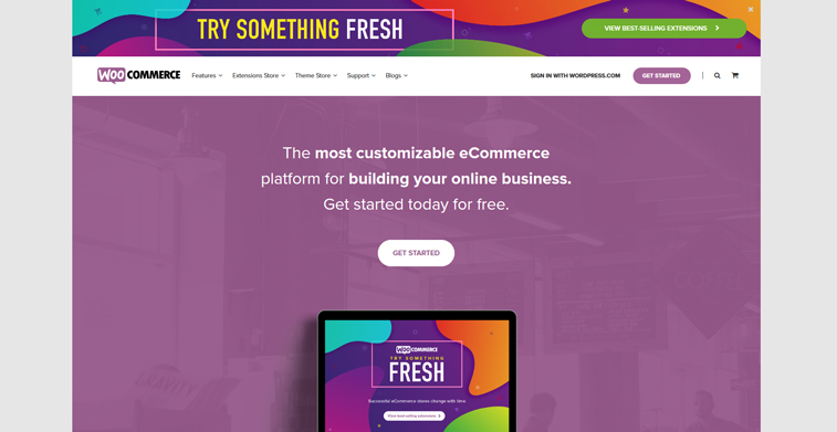 WooCommerce-homepage