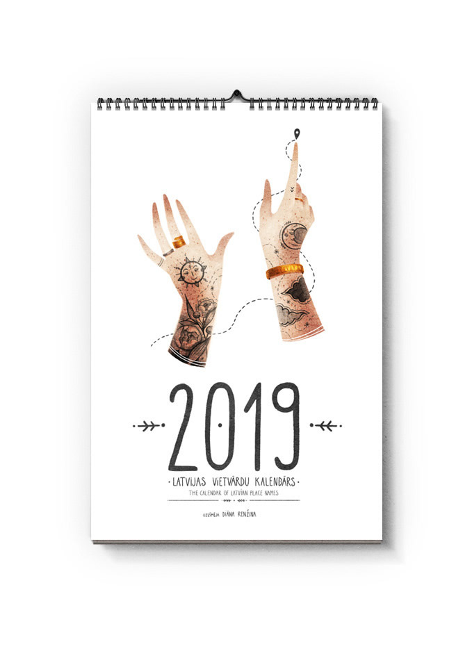 Diana Renzina kalender design