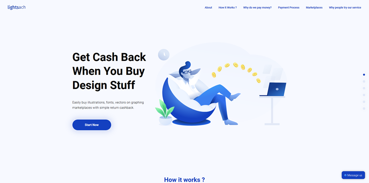 Lightsach homepage illustration