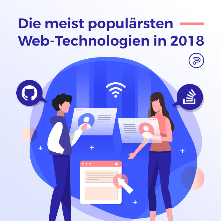 Die meist populärsten Web-Technologien in 2018