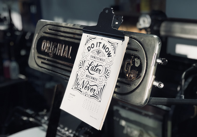 letterpress Mr cup behance