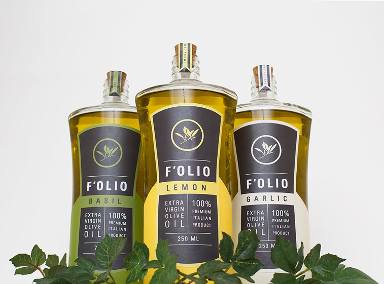 Folio olive oelverpackung