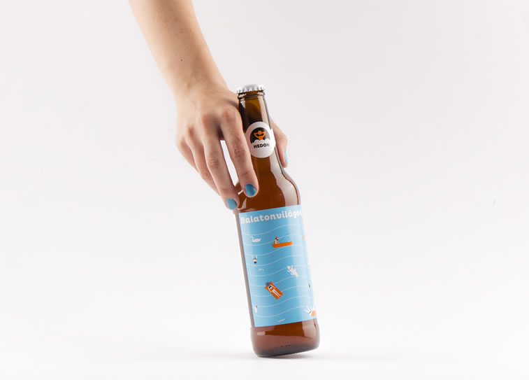 bier verpackungsdesign balaton