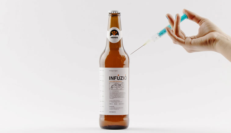 bier verpackungsdesign infuzio