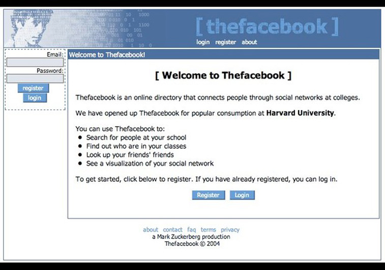 Facebook 2004