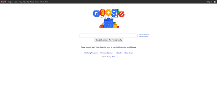 Google 20 Jahre