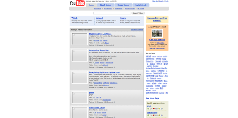 Youtube 2005