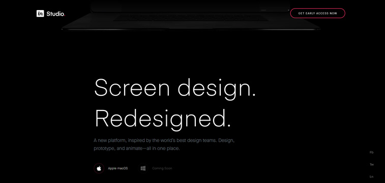 invision studio webdesign