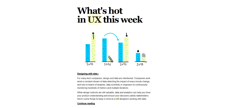 UX Collective Newsletter