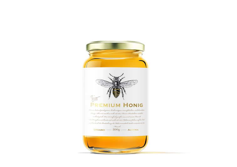 bee-local-organic honigverpackung