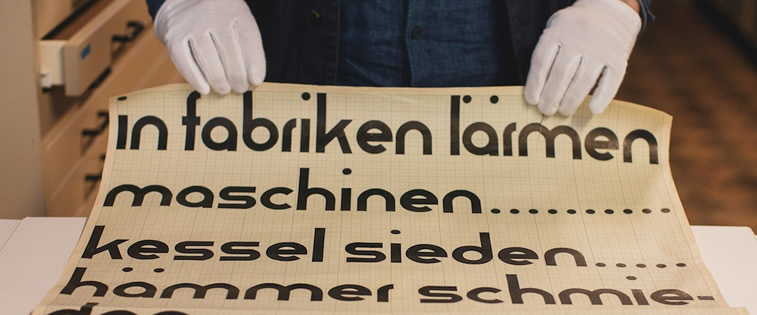 typografie buchstaben font