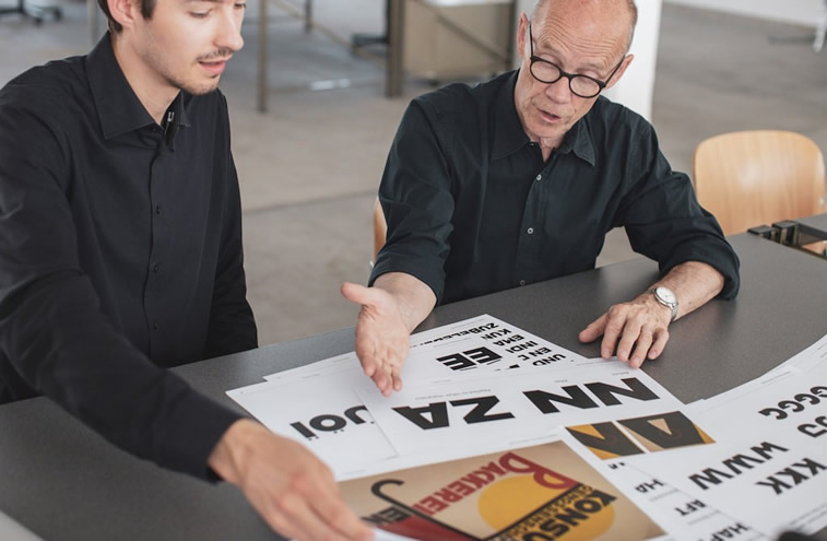 bauhaus erik spiekermann studenten dessau projekt