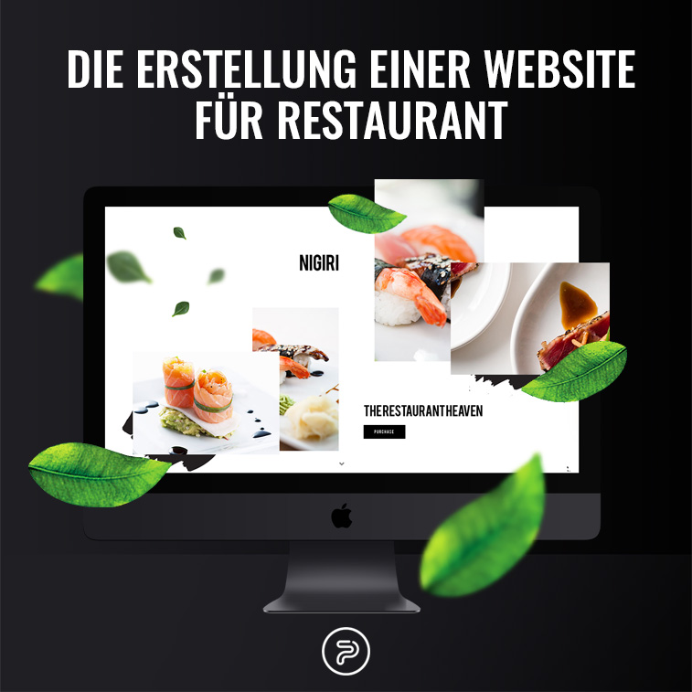 Die Erstellung einer Website für Restaurants und Bars