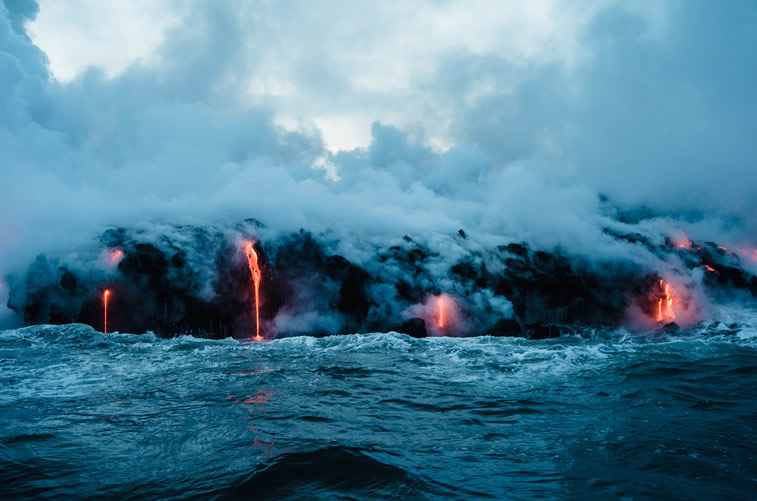 Hawaii Wasserfall