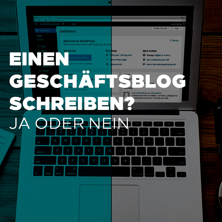 42477Einen Geschäftsblog schreiben – ja oder nein