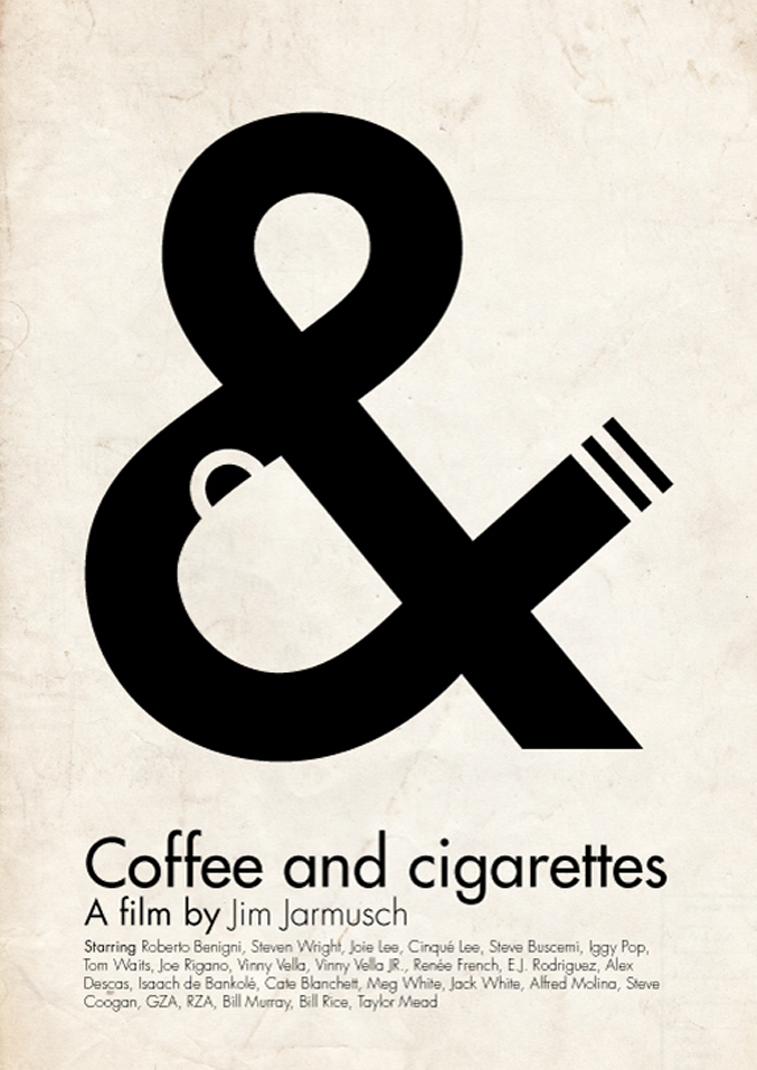 Coffe and cigarettes film poster 