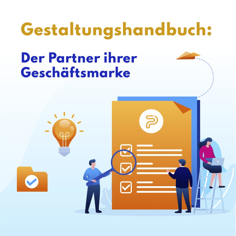 Grafik-Standards-Handbuch: der Partner Ihrer Geschäftsmarke