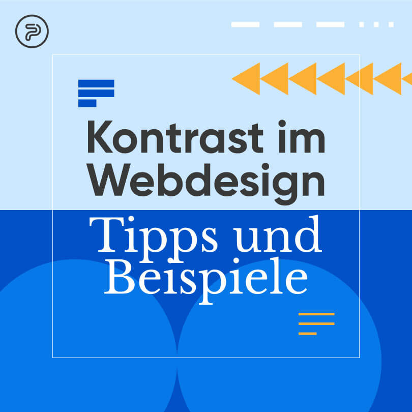 Kontrast im Webdesign: Tipps und Beispiele