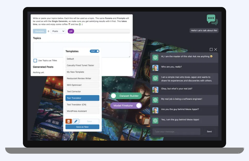 AI engine fur WordPress